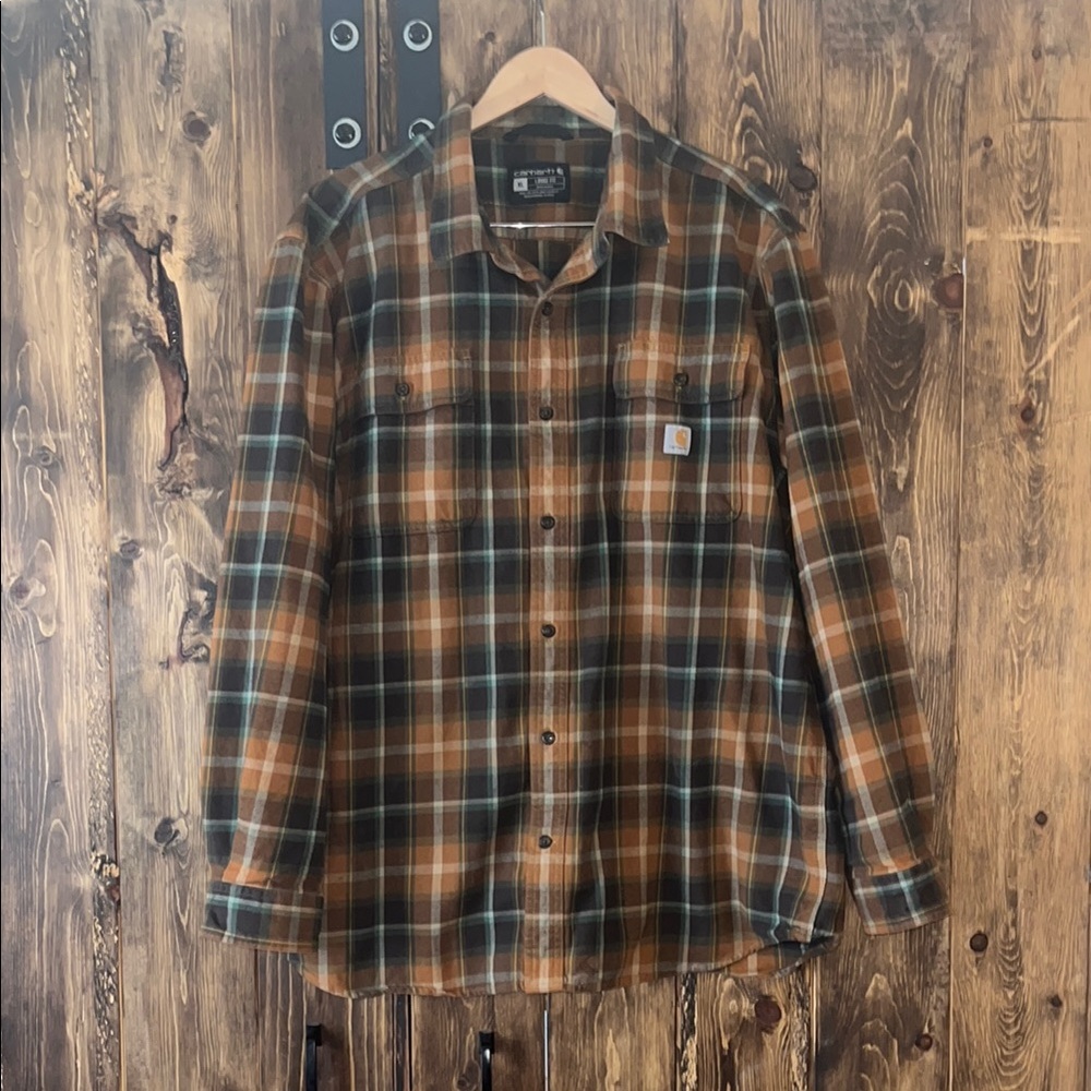 Carhartt Rustic Plaid Button-Up Shirt